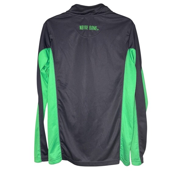 Norte Dame Long Sleeve Navy Green Men’s Small Champion elite College Football - Picture 5 of 9